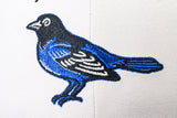 NEW ERA "BLUE BIRD” BALTIMORE ORIOLES FITTED HAT (STONE/BLACK)