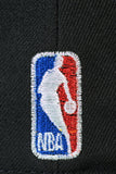 NEW ERA "NBA ON NBC” GOLDEN STATE WARRIORS FITTED HAT (BLACK/DARK ROYAL)