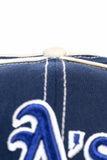 NEW ERA "ARCHITECT" OAKLAND A'S FITTED HAT (OCEANSIDE BLUE/CHROME)