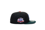 NEW ERA "CHILL FAM" SAN FRANCISCO GIANTS FITTED HAT (BLACK/DARK GREEN/SCARLET)