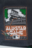 NEW ERA "ORGANIC PRINT” SAN FRANCISCO GIANTS  FITTED HAT (DARK GRAPHITE/BLACK/RUST ORANGE)