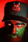 NEW ERA "PUDDY" NEW JERSEY DEVILS FITTED HAT (BLACK/DARK GREEN/SCARLET)