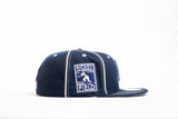 NEW ERA "ARCHITECT" OAKLAND A'S FITTED HAT (OCEANSIDE BLUE/CHROME)