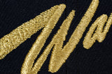 NEW ERA "OHLONE” PHILADELPHIA WARRIORS FITTED HAT (NAVY/A GOLD)