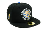 NEW ERA "RUN TMC 2.0” GOLDEN STATE WARRIORS FITTED HAT (BLACK)