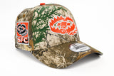 SFC X NEW ERA "TRAP'N" 9FORTY A-FRAME SNAPBACK (REAL TREE CAMO / ORANGE)