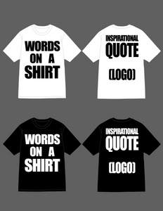 SFC "WORDS ON A SHIRT" HEAVYWEIGHT GARMENT DYED TEE
