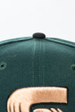 NEW ERA X SFC "DAPS" FITTED HAT (DARK GREEN/BLACK)