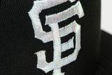 NEW ERA "BAY FOG” SAN FRANCISCO GIANTS  FITTED HAT (BLACK/ORANGE)