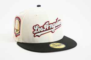 NEW ERA "OLYMPIC" LOS ANGELES DODGERS (CHROME/BLK)