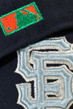 NEW ERA "WHO COPPIN" SAN FRANCISCO GIANTS  FITTED HAT (NAVY/BLACK/KHAKI)