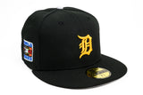 NEW ERA "KING OF COMEDY" DETROIT TIGERS FITTED HAT (BLACK/CHROME)