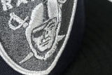 NEW ERA “TUNNEL VISION” LAS VEGAS RAIDERS FITTED HAT (NAVY/BLACK/ORANGE)