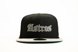 NEW ERA "UNDERTAKER" HOUSTON ASTROS FITTED HAT + SHOVEL BLIP (BLACK/GREY)