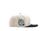 NEW ERA "THIN ICE" SAN JOSE SHARKS  FITTED HAT (CHROME/BLACK/LIGHT BLUE)
