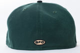 NEW ERA X SFC "DAPS" FITTED HAT (DARK GREEN/BLACK)