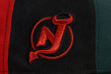 NEW ERA "PUDDY" NEW JERSEY DEVILS FITTED HAT (BLACK/DARK GREEN/SCARLET)