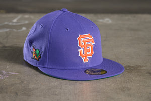 NEW ERA "GRANDADDY PURP" SF GIANTS FITTED HAT (NEW ORCHID)