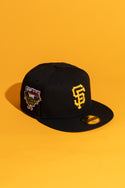 NEW ERA "BONDS" SF GIANTS FITTED HAT (BLACK/GOLD) - SIZE 7