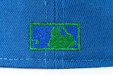 NEW ERA "EASTBAY FUNK" OAKLAND A'S FITTED HAT (LIGHT ROYAL)