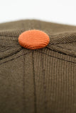 NEW ERA "WHARF” SAN FRANCISCO WARRIORS FITTED HAT (WALNUT/BLACK/BURNT ORANGE)