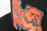 SFC "PAST & PRESENT" NEW ERA FITTED HAT (BLACK/ORANGE)