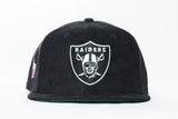 NEW ERA "YOUNG DOUGHBOY" LAS VEGAS RAIDERS FITTED HAT (BLACK CORDUROY)