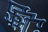 SFC "MONOGRAM" NEW ERA FITTED HAT (NAVY/OCEANSIDE BLUE)