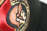 NEW ERA "BLOODY SHIELDS" OTTOWA SENATORS FITTED HAT (BLACK/ HRED)