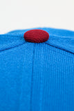 NEW ERA "WHORIDA” OAKLAND A'S FITTED HAT (CARDIANL BLUE/BURNT WOOD/CARDINAL)