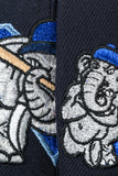 NEW ERA "WALK 2” MODESTO ATHLETICS FITTED HAT (NAVY/OCEANSIDE BLUE/SKY BLUE)