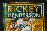 NEW ERA "HOMETOWN RICKEY RESTOCK" OAKLAND A'S FITTED HAT (BLACK/DARK GREEN)