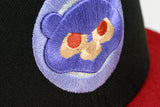 NEW ERA "KONAN” CHICAGO CUBS FITTED HAT (BLACK/H RED/TULIP LAVENDER)