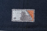 NEW ERA "MORE FAMOUS” NEW YORK YANKEE  FITTED HAT (NAVY/DARK GRAPHITE)