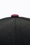 NEW ERA "UNTOUCHABLE" OAKLAND A'S FITTED HAT (BLACK/BURGUNDY)