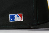 NEW ERA "TEAM SPLIT” OAKLAND A'S FITTED HAT (DARK GREEN/BLACK)