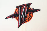 NEW ERA "WARDELL” GOLDEN STATE WARRIORS FITTED HAT (CHROME/SCARLET RED/BLACK)