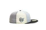NEW ERA "WINGS" CHICAGO WHITE SOX FITTED HAT (GREY PINWHEEL)