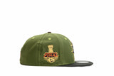 NEW ERA "SWAMP SHARK 3.0" SAN JOSE SHARKS FITTED HAT (RIFLE GREEN/BLACK)