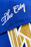 NEW ERA "DUB CITY V.2" GOLDEN STATE WARRIORS FITTED HAT (LIGHT ROYAL)