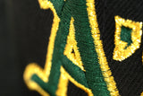 NEW ERA "BASH BRO'S 2.0” OAKLAND A'S FITTED HAT (BLACK/DARK GREEN)