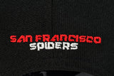 NEW ERA "SPIDERS" SAN FRANCISCO SPIDERS SNAPBACK (BLACK/RED)