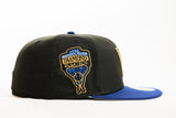 NEW ERA "BAROQUE" ARIZONA DIAMONDBACKS FITTED HAT (BLACK/DARK ROYAL)