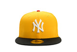 NEW ERA "SUMMERTIME SHOOTOUT” NEW YORK YANKEES FITTED HAT (YELLOW/BLACK/RED)