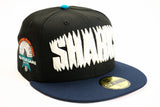 NEW ERA "NIGHT SWIM" SAN JOSE SHARKS FITTED HAT (BLACK/NAVY/TEAL)