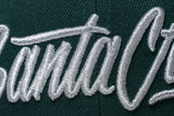 SFC X NEW ERA "SANTA CRUZ SCRIPT" SNAPBACK (DARK GREEN/BLACK)