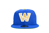 NEW ERA "DUB CITY V.2" GOLDEN STATE WARRIORS FITTED HAT (LIGHT ROYAL)