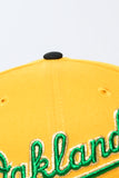 NEW ERA "POMELO" OAKLAND A'S FITTED HAT (A GOLD/BLACK/PINK)