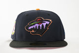 NEW ERA "BAD MOON" MINNESOTA WILD (NAVY/BLACK/YELLOW)