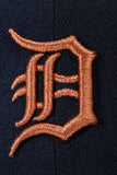 NEW ERA "BILLY CHAPEL” DETROIT TIGERS FITTED HAT (NAVY/ORANGE)